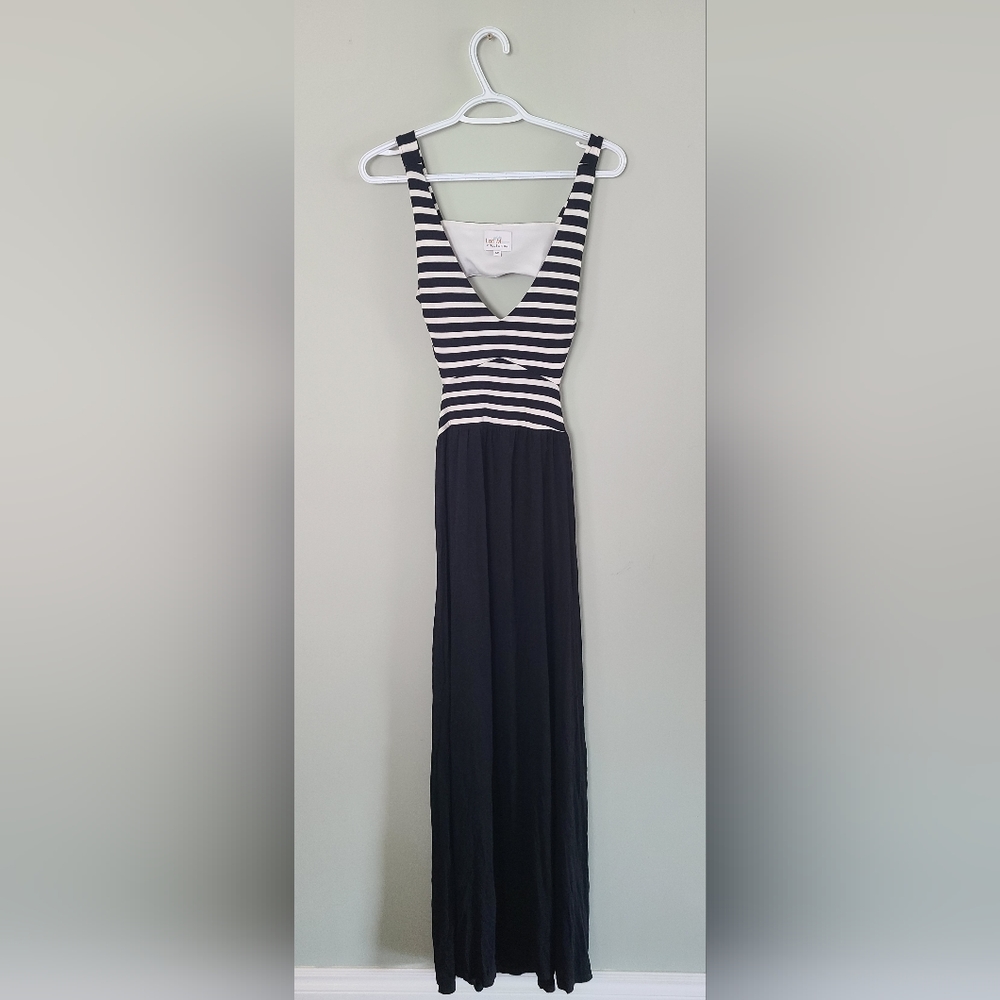 Lori M Swim Collection Cut out Summer Maxi sz small